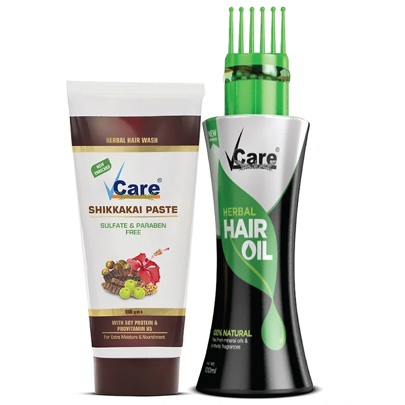 https://www.vcareproducts.com/storage/app/public/files/133/Webp products Images/Combo Deals/Shikkakai Paste & Herbal Hair Oil With Wonder Cap Combo - 800 X 800 Pixels/combo-01.webp